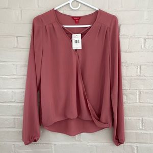 GUESS Withered Rose Blouse Size S NWT